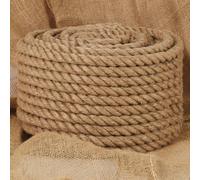vidaXL Jute Rope 25 m Long 16 mm Thick