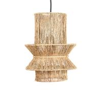 Jute Rope Pendant Light Shade Rustic Boho Mid-Century Modern Style E27 | Lampshade, Lamp Shade, Lightshade, Hanging Shade, Rustic