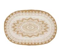 Jute Rug Floral Natural Jute Modern Area Pattern Indoor Living Room vidaXL