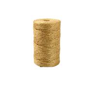 Jute String,Garden Twine, 100M Natural Jute Twine 2mm 3 ply Jute Twine Arts Crafts Gift Twine String Rolls for Artworks and Crafts Gift Wrapping