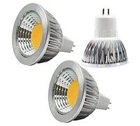 JUTHREE Dimmable 9W GU5.3 COB LED Light Bulbs(3 Pack), 70-90W Halogen Bulbs Equivalent 900 Lumen 60 Degree Beam Angle, AC 220-240V(Cold white)