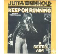 Jutta Weinhold - Keep on running (1977) / Vinyl single [Vinyl-Single 7'']