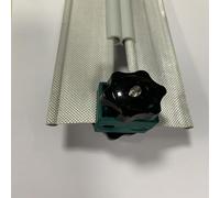 JUTTAUTO 2Pcs Awning Rail Channel Lock Blocks Kador Driveaway Kit Clamps for Caravan Campervan Motorhome Drive Away Awning kit 6mm x 6mm,8mm x 6mm,6mm x 4mm Bead Strips