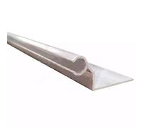JUTTAUTO Caravan Motorhome C Channel Awning Rails Light Aluminum Awning Rail for Connecting Canopies or Awnings to Campervans, Motorhomes, Caravans, Boats, 6X 55CM