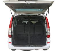 JUTTAUTO Tailgate Wing Door Fly Screen Large Size 160 x 150 cm Rear Door Magnetic Mosquito Net Black Sun Protection for T4 T5 Transporter Calif/ornia MUL/ti/Van Cad/dy Caravan Motorhome