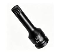 Juttzzei 1/2" Drive x M14 (14mm) Impact Triple Square Spline Bit Socket, 78mm Length 12 Point M14 Spline Bit Socket, Premium CR-MO Steel 14mm Sockets 1/2 for Torque Wrench, Ratchet Wrench