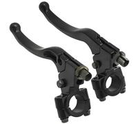 JUUDDENPARTS 1 Pair Universal 7/8" 22mm Handlebar Clutch and Brake Lever Set Assembly, Replacement for Honda XR80 XR100 XR250 CRF70 CRF80 CRF100, Replacement for Stomp Z2 Z3