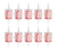 JUUDDENPARTS 10Pcs Universal Diesel Inline Fuel Filter, Car Part Large Inline Fuel Filters, Fit 6mm 8mm Pipe Hose for Many Diesel Vehicles