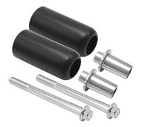 JUUDDENPARTS 2 PCS 10mm Black Motorcycle Frame Slider, Replacement for Yamaha, Replacement for Suzuki, for Honda