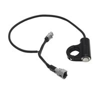 JUUDDENPARTS 22mm Aluminium Waterproof Handlebar Switch, Black Headlamp Brake Fog Lights ON/OFF Switch, Replacement for Sur-Ron Segway X160 and X260