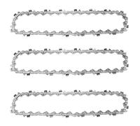 JUUDDENPARTS 3Pcs Pole Saw Chain 3/8" LP Pitch, 0.050" (1.3 mm) Gauge for 8" (20cm) Bar, 33 Drive Links Low Kickback Chain, Replacement for Titan TTL650GDO