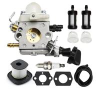 JUUDDENPARTS 4241 120 0606 Carburettor Carb Air Filter Fuel Filter Kit, Replacement for Stihl Leaf Blower Carb BG86 BG86CE BG86CEZ BG86Z SH86 SH86C, Replacement for ZAMA C1M-S261 C1M-S261B Engine