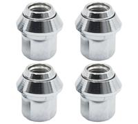 JUUDDENPARTS 4Pcs Alloy Wheel Nuts Set, Wheel Lug Nuts Replacement for Ford Fiesta Focus C-Max Fusion Mondeo Transit Connect Kuga KA Escort Replacement for Volvo S40 V50 V40 C30 C70