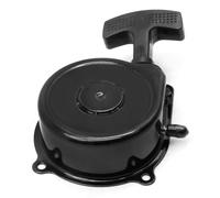 JUUDDENPARTS Black Starter Recoil, Aluminum Alloy Pull Start, Car Pull Start Replacement, Recoil Start Assembly, Recoil Starter for 50 cc, Replacement for Suzuki LT50 LTA50 ATL50 LT-A50 ATL-50