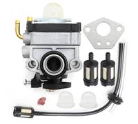 JUUDDENPARTS Carburettor Carb Kit with Fuel Filter Fuel Line, Replacement for BS Strimmer Replacement for JCB M25 PLT25AF TRY25PGTA 25CC Strimmer