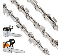JUUDDENPARTS Chainsaw Chain for 12-Inch 30cm Guide Bar, 1/4" Low Profile Pitch 64 Drive Links 1.1mm Gauge, Low-Kickback Semi Chisel Cutters Replacement for Stihl