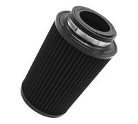 JUUDDENPARTS Cold Air Intake Filter, Different Size 76MM 89MM 102MM High Flow Round Tapered Cone Closed-Top Cool Air Filter, for Cars Motorcycles(Black)