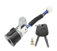 JUUDDENPARTS N0501412 Ignition Lock Barrel Starter Switch, Cylinder Door Lock Barrel Key, Replacement for Citroen C1 2005-2014, Replacement for Peugeot 107 2005-2014, Replaces N0502200