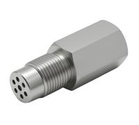 JUUDDENPARTS Stainless Steel Oxygen Sensor Extension M18x1.5 55mm, Replacement for Universal Oxygen Sensor, Fits Most Modern Vehicles