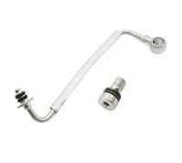 JUUDDENPARTS Turbocharger Oil Return Turbo Oil Feed Tube, Petrol Turbo Oil Feed Pipe, Replacement for Chevrolet Trax Aveo Replacement for Opel Zafira Mokka Meriva B Insignia A, Replaces 25196807