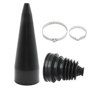 JUUDDENPARTS Universal Stretch CV Boot Kit, Robust CV Boot Installation Kit, CV Joint Boot Kit with Installation Mount Cone Tool Replacement for Shaft Size 19 mm-24 mm, Replace FB3000K