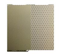JUUPINE Double-Sided PEI Honeycomb Build Plate 256x268mm Print hot Bed for Anycubic Kobra 3/Kobra 3 Combo 3D Printer,Upgraded Etching Technology,0.5mm Flexible Spring Steel Plate Platform.