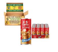 Juusst Coffee Ice Original Iced Coffee Drink (Best Before 2026-02-04) - Ready to Drink Coffee Beverage, Smooth & Refreshing, 12 x 200ml Bottles