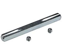 JUVA Handle pin iron square spindle 8 mm for handle sets and door handles - H10261 | square 8 x 95 mm | handle square made of hardened steel | 1 piece - slot pin for handle pair