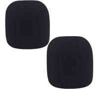 JUVAENY Microphone Covers Foam for JBL/SM58/SM48, 2 Pack Microphone Windscreen Pop Filter Foam Mic Cover for Handheld Microphone
