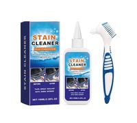 Juvale Professional Stain Remover Gel - Restores Bathroom Grout, Washing Machine Seals & Kitchen Sealant - 100mL Kit with Brush for Vertical Surfaces
