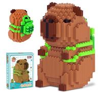Juvanovo Capybara Building Blocks, 1606pcs Capybara Building Sets, Capybara Mini Building Blocks Set, Micro Construction Building Bricks