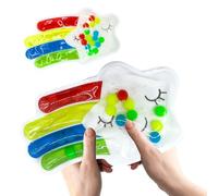 Juvanovo Colour Sorting Sensory Toys, Sensory Fidget Toys for Autism, Star Colour Sorting Toys, Fine Motor Skills Toys, Color Matching Educational for Autism ADHD ADD OCD