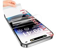 JUVENPROTO 3 Pack for Google Pixel 6A/7A TPU Screen Protector, Fingerprint Unlock, HD, Anti-Scratch, Bubble-Free, Ultra Thin Easy Installation for Pixel 6A/7A