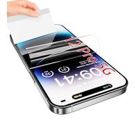 JUVENPROTO 3 Pack for Realme 12 Pro 5G TPU Screen Protector, Fingerprint Unlock, HD, Anti-Scratch, Bubble-Free, Ultra Thin Easy Installation for 12 Pro