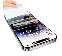 JUVENPROTO Pack of 3 Screen Protectors for Xiaomi Poco X7 Pro | TPU Screen Protector, Fingerprint Unlock, HD, Anti-Scratch, Bubble Free, Ultra Thin, Easy Installation
