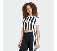 Adidas Juventus 26/27 Cropped Home Woman Short Sleeve T-shirt Black 2XS Woman