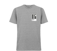 Juventus Classic Football Shirt Colours Frame Men's T-Shirt - Gray / S