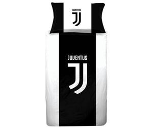 Juventus F.c. Duvet Cover Set Black/white (Single)