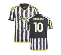 Juventus Junior 2023 2024 Home Shirt Your Name in White | Size: 7-8 Years Juventus White 7-8 Years