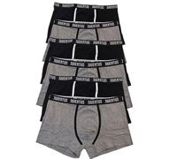 JUVENTUS Original Men's Cotton Boxer Briefs Underwear for Men, Excellent Quality Italian Style, Multicoloured Regular Sizes S to 2XL, Multicoloured 6 Pcs, M