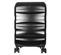 Juventus Trolley Case Cabin Size PC/ABS, Official Product 133230, Black, 34x22x55 cm, Hard Trolley Case with TSA Lock, Telescopic Handle and 4 Swivel Wheels