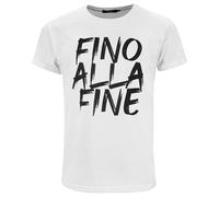 Juventus Until The End T-Shirt Official Merchandise Men's T-Shirt White S