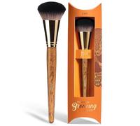 Juvia's Place BRONZED J301 Powder Bronzing Brush - Ultra-Soft Dense Bristles for Smooth Blending Airbrushed Finish - Ergonomic Handle for Precision Contour - Ideal for Powder, Liquid & Mousse Formulas