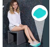 JUVIW Shower Foot Scrubber Massager Cleaner, Acupressure Mat with Non-Slip Suction Cups, Remove Dead Skin, Improve Circulation & Reduce Feet Pain, Give Your Achy & Tired Feet Rest