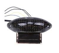 Juvra Motorcycle Turn Signal Light Motorcycle Smoke Turn For Signal Brake Integrated Tail LED Light Indicator Lamp For