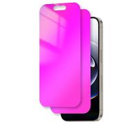 Juvraixo for iPhone 14 / 13 /13 pro Privacy Screen Protector 6.7 inch Anti-Spy 14/13/13pro Tempered Glass 28° Gradient Purple Colorful Private Anti Blue Light Full Coverage Anti-Scratch HD Easy