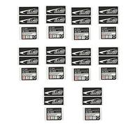 Juwaacoo 10 Sets of BL1830 Label Lithium Ion Battery 18V 5.0Ah Sticker Label Suitable for 18V Battery Logo
