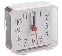 Juwaacoo 1PCS Portable Cute Mini Multi-function Table Clocks(white)