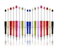 Juwaacoo 40 Pcs Plastic Beaded DIY School Office Writing Supplies Wedding Stationery