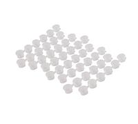 Juwaacoo 8 Strips/48 Pots 3Ml Empty Paint Strips Paint Cup Pots Plastic for Classrooms Schools Arts Crafts Supplies